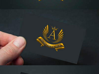 Logo for beautiful ACE logo branding illustrator