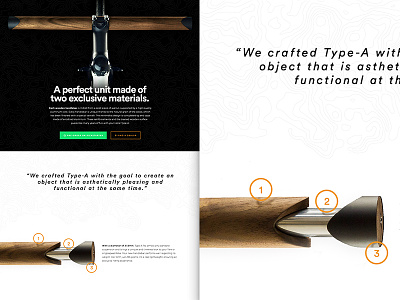 Product site redesign bike hotspots kickstarter numbers product quotation wood