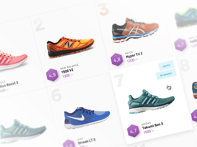 Product listing WIP e commerce result running score shoes shop sketch