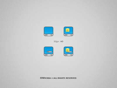 32px HD 32px hard disk mickka
