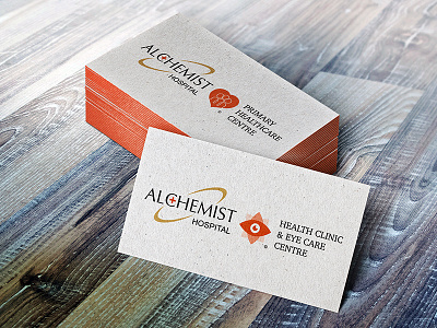 Logos for Alchemist Hospital alchemist care centre clinic eye health hospital primary