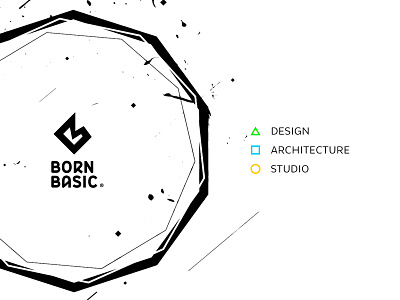 BB Wallpaper Design architecture bornbasic clean company creative design modern simple studio wallpaper