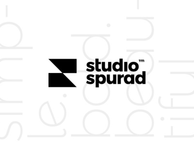 Studio Spurad architecture beautiful bold branding clean company creative design logo simple studio