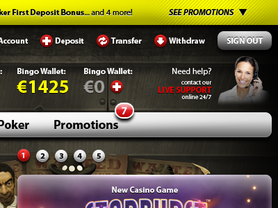 Jetbull – Redesign Preview 3 bingo book bookie bookmaker casino design gambling jetbull live live casino poker preview sports sportsbook website