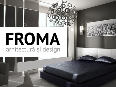 FROMA architecture design froma gallery logo promo website