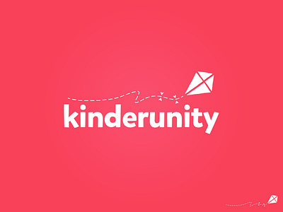 Kinderunity kids kindergarten kite parents pink