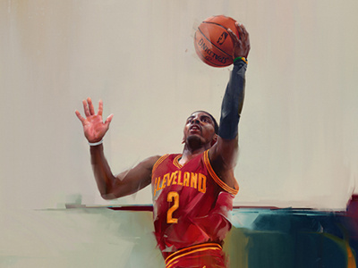Kyrie Irving for Rareink, Inc basketball irving kyrie nba portrait