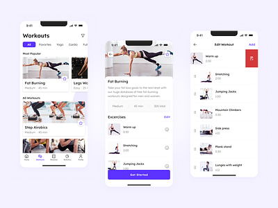 Fitness App - Workout Catalog