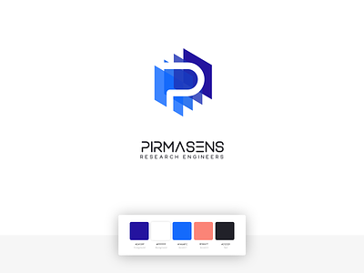 Pirmasens Software Company Rebrand brand branding identity identity design logo logo design saas company