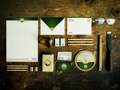 Greenhouse Company Identity brand greenhouse identity logo stationary