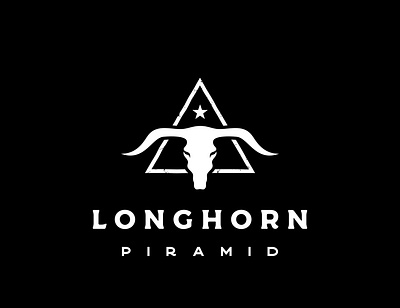 Longhorn animal bull logo longhorn rodeo texas