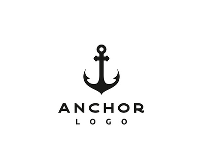Anchor logo anchor beach harbour logo marine sea