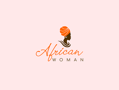 African Woman logo design african beauty design identity logo salon spa vector woman
