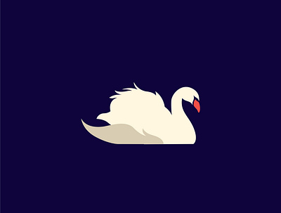 Swan Logo Design animal animal pet bird brand clean design icon logo swan vector