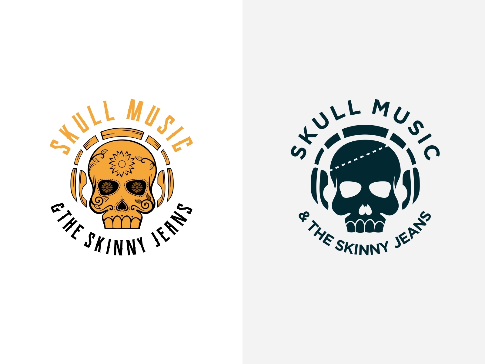 SKULL MUSIC By Weasley99 On Dribbble   Tengkorak 4x 