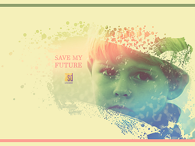 Save My Future | double exposure abstract art character child clean creative design eco graphic idea luxury retouch retouching shot smart yellow