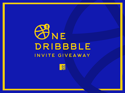 DRIBBBLE INVITATION giveaway