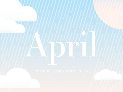 April showers