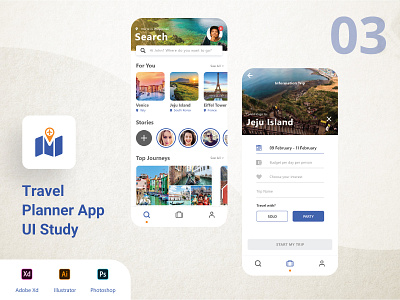 TRIPlan App UI Study