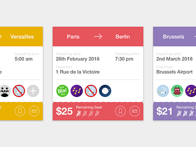 Blablacar Dribbble Post