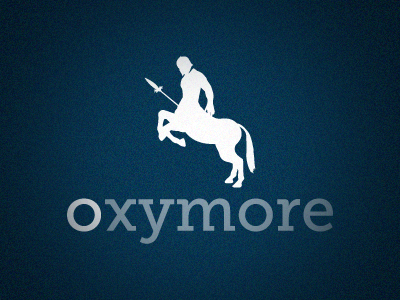 Oxymore centaur logotype oxymore research