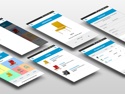 Comfortably Stylish Android Mobile App android mobile app ui ux