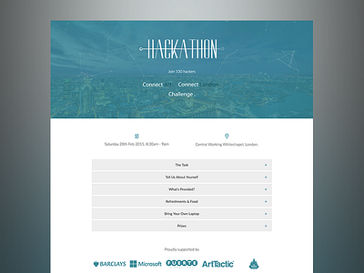Hackathon Website