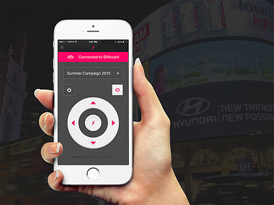Billboard Remote Concept