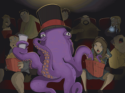 octopus at the cinema