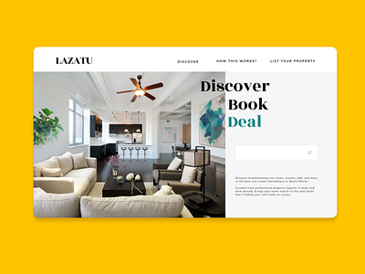 Real Estate Landing Page Design