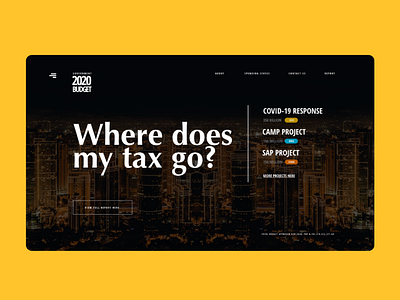 Budget Tracker PH budget finance management philippines tax tracker webdesign webui