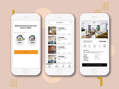 Real Estate App Design