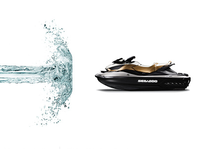 Sea-Doo Personal Watercraft design print ad water