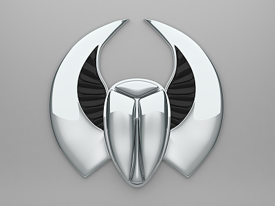 Scarab Boats 3D Logo 3d cg design logo render