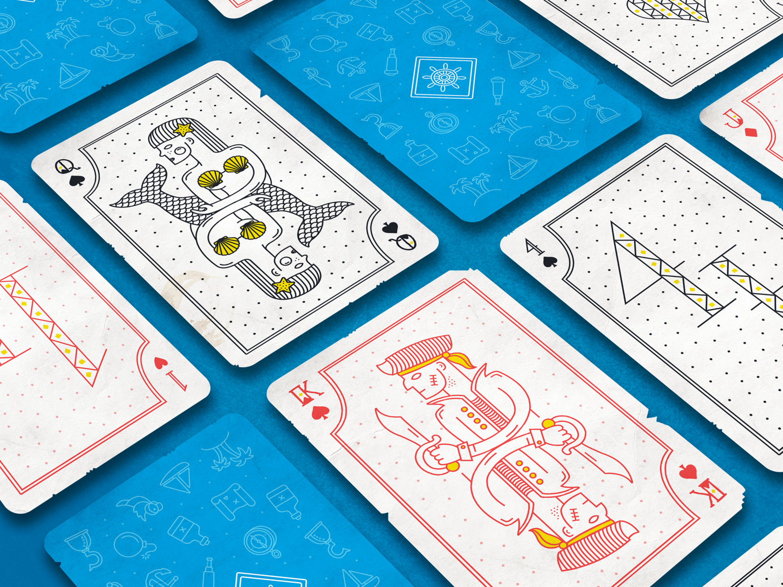 pirate-s-card-game-by-lara-koedoot-on-dribbble