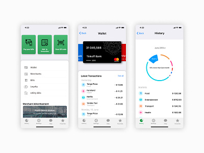 Paymers mobile app interface.