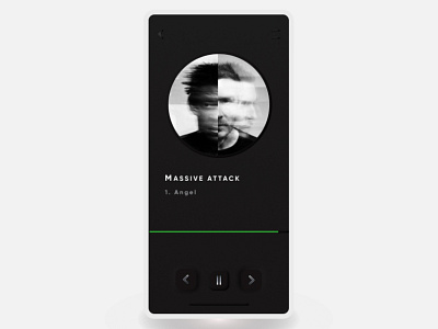 MESMO - music mobile application design design app minimal mobile mobile app modern shot typography ui ux