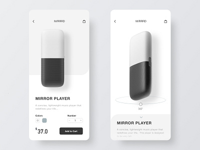 Music Player Shopping App