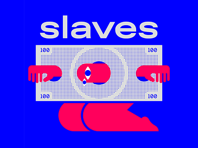 slaves characters design flat graphic graphicdesign illo illustration illustrator money slaves vector wallstreet
