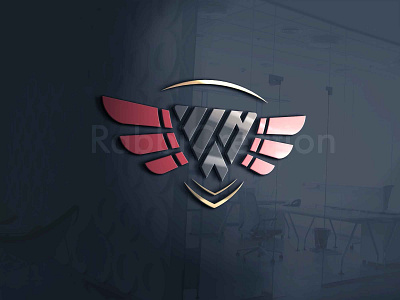 WHA Logo Concept - Find it! 2d 3d adobe branding business company corporate design dribble flat icon identity illustration illustrator logo logo design logodesign logotype minimal typogaphy