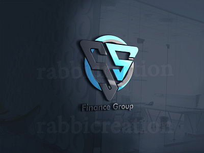 SS Auto Finance Group 2d branding business company corporate design dribble flat logo minimal