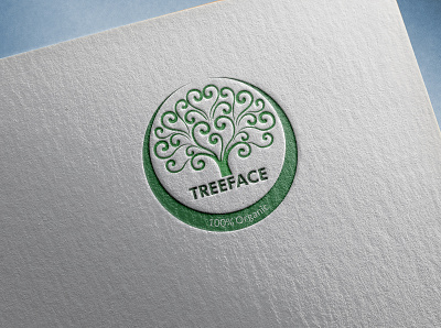 TreeFace Logo Design design