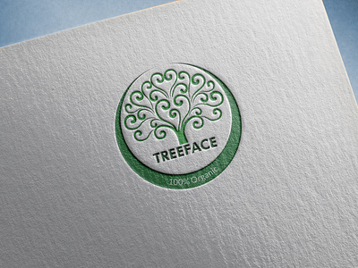 TreeFace Logo Design