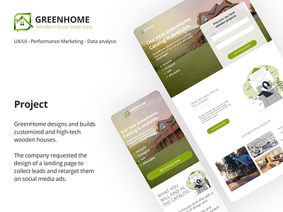 GreenHome - Landing Page UX/UI