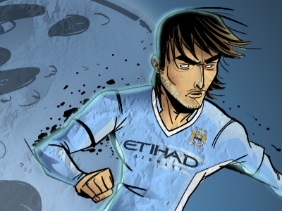 David Silva of MCFC