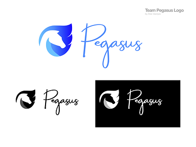 Pegasus Logo Design affinity affinitydesigner logo pegasus
