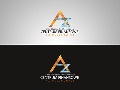 AZ Centrum Finansowe branding design finance business finance logo logo logo design logodesign