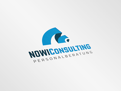 Nowi Consulting: Personalberatung logo design german job design german logo design germany logo design temp agency work agency design