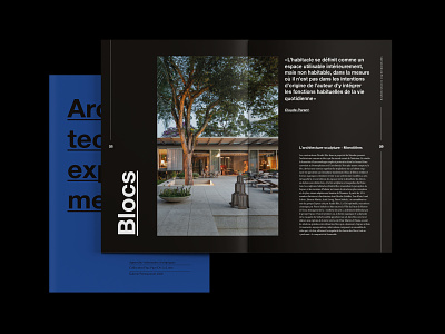 Architectures expérimentales. architecture bauhaus booklet edition editorial design graphic design helvetica indesign nantes