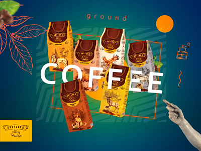 Coffee banner banner coffee coffee packaging design graphic design package packaging webbanner